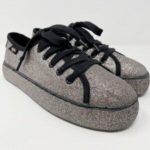 Rocket Dog Mistie Magic Glitter Sneakers Size 6.5 Women's Platform Shoes Novelty